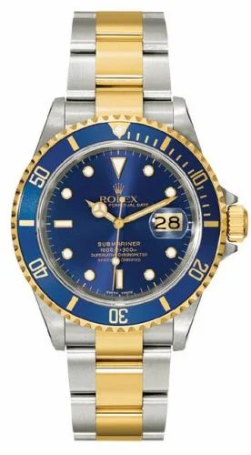 Rolex Submariner Date 16613 Blue Tritium 16613 Blue SuperLuminova